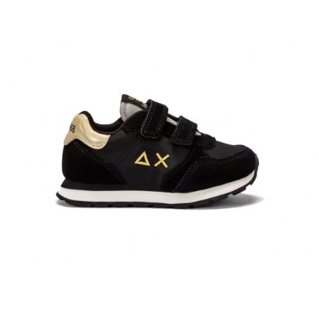 SNEAKERS SUN68 KIDS GIRL'S ALLY SOLID BLACK Z43402B 11/A TG:24>26