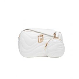 BORSA LIU JO DONNA A TRACOLLA TRAPUNTATA BIANCO 22X8X14CM AA4183 E0036 01065