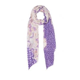 FOULARD LIU JO DONNA STOLA FIORI GLICINE 2A4021 T0300 00172