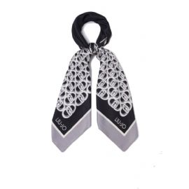 FOULARD LIU JO DONNA STOLA TESSUTO FLUIDO NERO 2A4042 T0300 22222