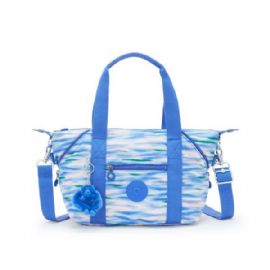 BORSA KIPLING DONNA ART MINI DILUTED BLU BORSA A MANO 39X20X18,5CM KPKI5656TX91
