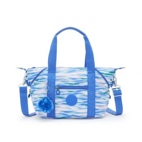 BORSA KIPLING DONNA ART MINI DILUTED BLU BORSA A MANO 39X20X18,5CM KPKI5656TX91