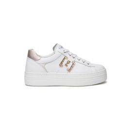 SNEAKERS NEROGIARDINI DONNA SKIPPER BIANCO/ROSA E409967D/707