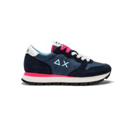 SNEAKERS SUN68 DONNA ALLY SOLID NYLON NAVY BLUE Z34201 07