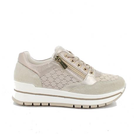 SNEAKERS IGI&CO DONNA SCAMOSCIATO/NABUK BEIGE/PANNA 5662122