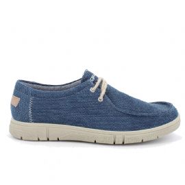 MOCASSINO IGI&CO UOMO TESSUTO/COTTON VINT JEANS 5619800