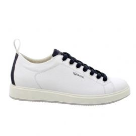 SNEAKERS IGI&CO UOMO PELLE/COTONE WHITE 5628400