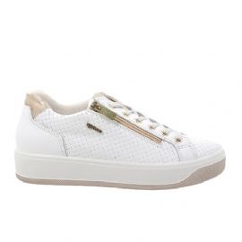 SNEAKERS IGI&CO DONNA PELLE/TESSUTO BIANCO 5658100