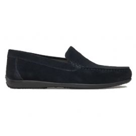 MOCASSINI GEOX UOMO U ASCANIO B - SCAMOSCIATO NAVY U450WB 00022 C4002