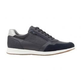 SNEAKERS GEOX UOMO U AVERY B - NBK SIN+SIN.STROP  NAVY U45H5B 0EKPT C4002