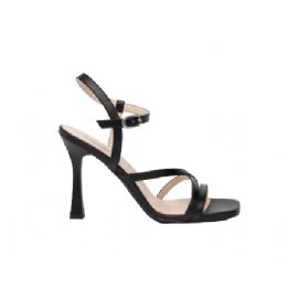 SANDALI CON TACCO NEROGIARDINI DONNA NAPPA PANDORA NERO TPU GRONE NERO TACCO 9,5CM E410131DE/100