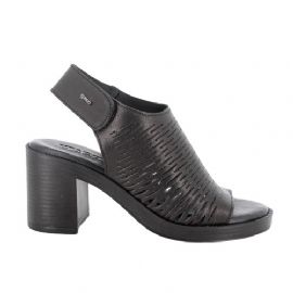 SANDALI CON TACCO IGI&CO DONNA PELLE NERO TACCO 7,5CM 5690500