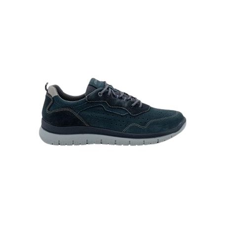 SNEAKERS ENVAL SOFT UOMO PELLE SCAMOSCIATA NAGUM BLU 5729500