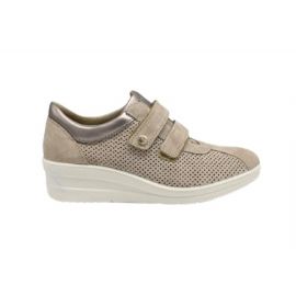 SNEAKERS ENVAL SOFT DONNA SCAMOSCIATO  SCAMOSC/CAPRA VISONE 5758733