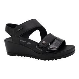 SANDALO CON ZEPPA ENVAL SOFT DONNA NAPPA SOFT  NERO 5781000