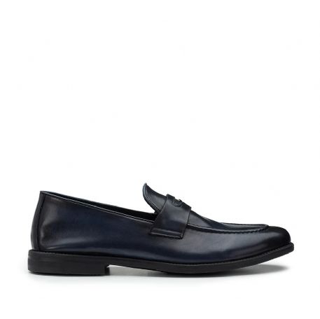 MOCASSINO GUARDIANI UOMO CONNECT 317102 BLU AGM317102