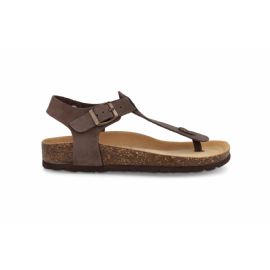 INFRADITO BIONATURA DONNA CON CINTURINO 11 WALKER IMB NABUK T.MORO 11WALKD-IV-NBTMO