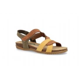 SANDALO BIONATURA DONNA 34 DOMUS IMB NABUK M2418 34DOMUS-I-NAM418