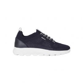 SNEAKERS GEOX DONNA SPHERICA IN TESSUTO BLU NAVY D15NUA 0006K C4002