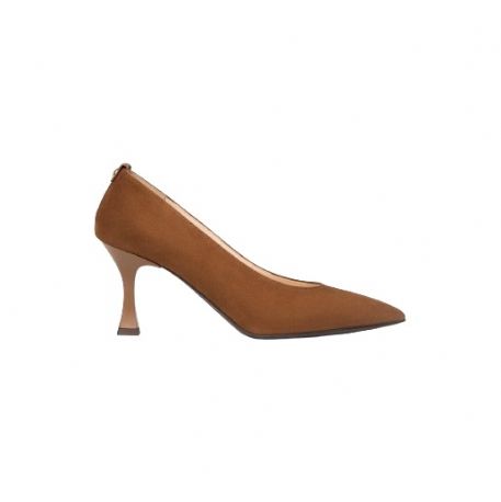 DECOLLETE' NEROGIARDINI DONNA MALTO CAMOSCIO TACCO7,5CM I205581DE/339