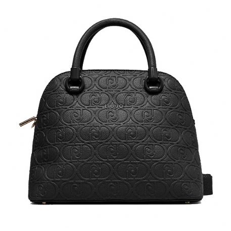 BORSA LIU JO DONNA BOSTON BAG BLACK 25/32X26X15CM AA4233 E0003 22222