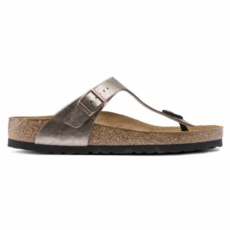 INFRADITO BIRKENSTOCK DONNA GIZEN GRACEFUL TAUPE BIRKOFLOR 1016144