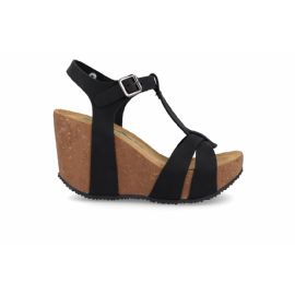 SANDALI BIONATURA DONNA 29 A 733 N IMB. CRAZY HORSE NERO 29A733N-I-CRHNER