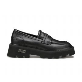 MOCASSINI CULT DONNA OXFORD SKIN 3980 LOW W LEATHER BLACK CLW398000