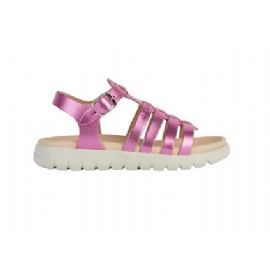 SANDALI GEOX BAMBINA J S.SOLEIMA G. B - VIT.METAL.  FUCHSIA J35GSB 000CF C8002/B TG:28>35
