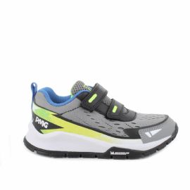 SNEAKERS BAMBINO PRIMIGI T.MAGLIA/NAP.PU GRIGIO/NERO SUOLA MICHELIN 5928111