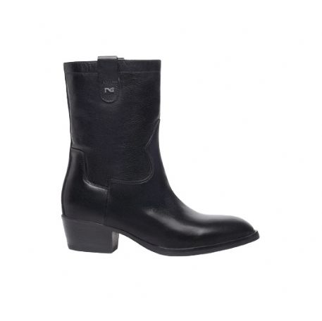 STIVALETTI NEROGIARDINI DONNA SAUVAGE NERO TPU TACCO 4,5CM I308280D/100
