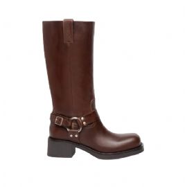 STIVALI CON TACCO NEROGIARDINI DONNA  DELAVATO BEIGE TR ARCOLA  T.MORO TACCO 5CM I309221D/412