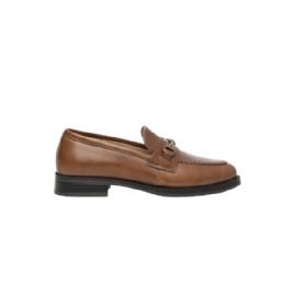 MOCASSINO NEROGIARDINI DONNA MANOLETE CUOIO TR BORMIDA T.MORO I411260D/400