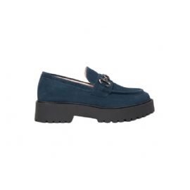 MOCASSINO NEROGIARDINI DONNA VELOUR INCANTO TR TAVERNA  LIGH TACCO 4CM I411390D/207