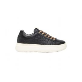 SNEAKERS NEROGIARDINI DONNA GUANTO NERO GUANTO NERO MONET NERO T.BRILL PLATINO PU.R I411590D/100