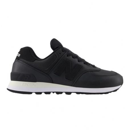 SNEAKERS NEWBALANCE 574 DONNA TIER 2 BLACK REFLECTION SILVER  WL574FT2