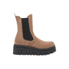 STIVALETTI NEROGIARDINI DONNA CHELSEA IN CAMOSCIO GVELOUR MOU TR SULMONA I411925D/442