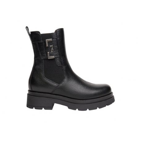 STIVALETTI NEROGIARDINI DONNA  IN PELLE CHELSEA DREAM NERO TR RIVALBA GRESSAN2 I411948D/100