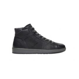 SNEAKERS NEROGIARDINI UOMO PELLE OSAKA NERO OSAKA BLU TR LEGNANO COBE I400440U/100