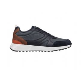 SNEAKERS GEOX UOMO U PORTELLO A - VIT.SIN+NBK SIN NAVYU46E1A 0BCEK C4002