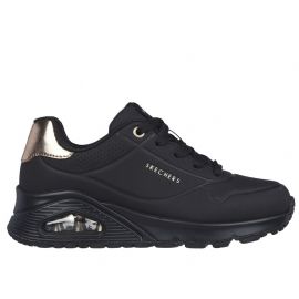 SNEAKERS SKECHERS DONNA UNO GEN1 SHIMMER AWAY NERO 310545L BBK