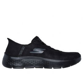 SNEAKERS SKECHERS DONNA SLIP-INS GO WALK FLEX MALI BLACK 124837 BBK