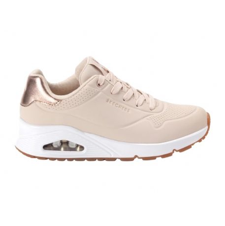SNEAKERS SKECHERS DONNA UNO - GOLDEN AIR NATURALE 177094 NAT
