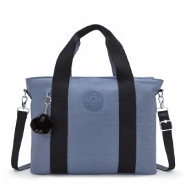 BORSA KIPLING DONNA MANICO E TRACOLLA REMOVIBILE MINTA L BLUE LOVER 30X17,5X44XCM KPKI780756V1