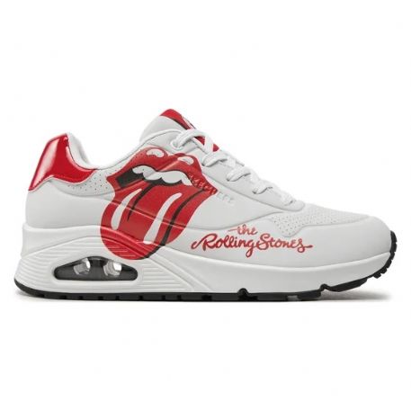 SNEAKERS SKECHERS DONNA UNO - ROLLING STONES 177965 WRD