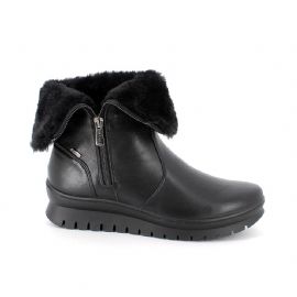 STIVALETTO IGI&CO DONNA IN PELLE NERO GORE-TEX 6658700
