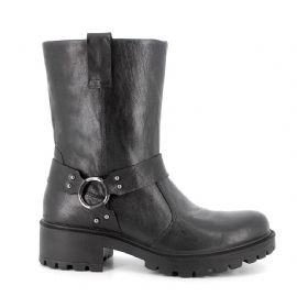 STIVALETTO IGI&CO DONNA IN PELLE NERO CON TACCO 4,5CM 6663300