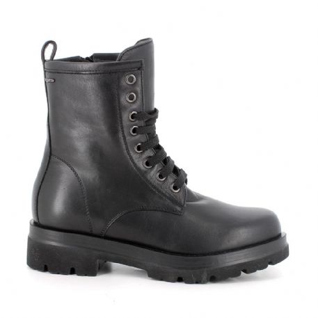 ANFIBIO IGI&CO DONNA TACCO IN PELLE  NERO 6686100