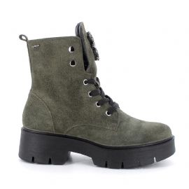 STIVALETTI IGI&CO DONNA IN PELLE SCAM.SUPER10/12 VERDE 6665533