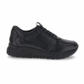 SNEACHERS STONEFLY UOMO ACTION 32 NAPPA LTH BLACK/BLACK NAPPA LEATHER 221571 M99